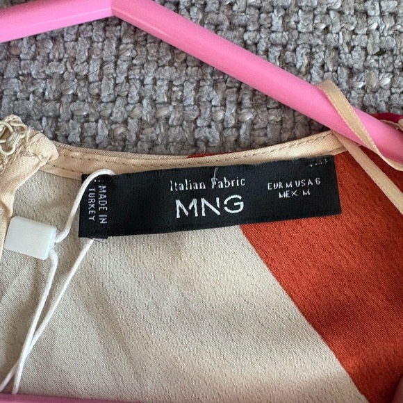 Mango Striped Midi Dress – Size Medium (US 6) brand new - Picture 8 of 15